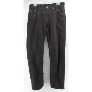 Boden men Straight Leg Pants Size‎ 32R Black Cotton Pants